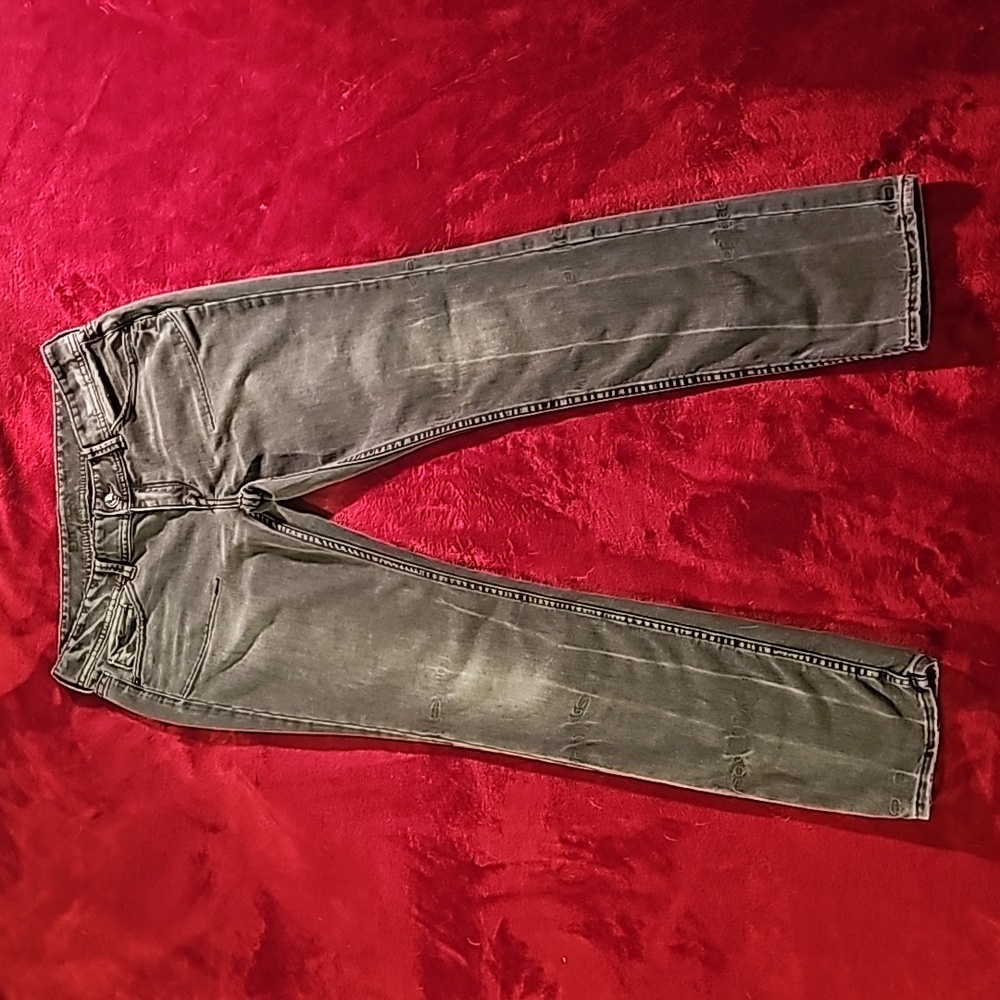 Woman's Express Jeans,  size 10, gray